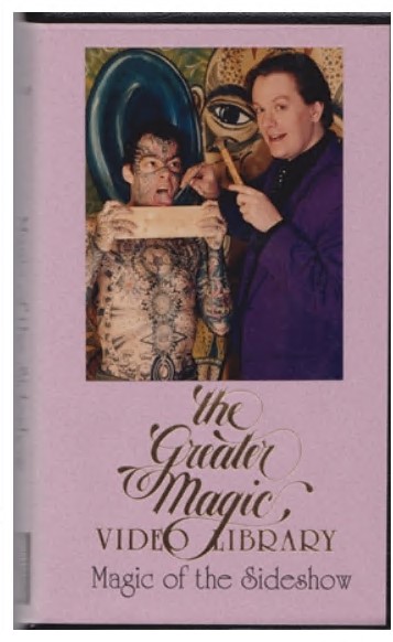 THE GREATER MAGIC VIDEO LIBRARY 53 - MAGIC OF SIDESHOW,New Arrival