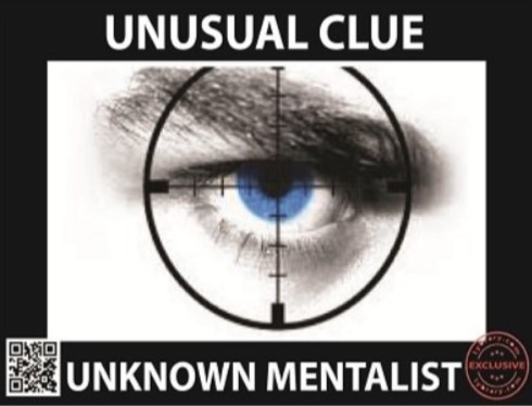 Unusual Clue by Unknown Mentalist New arrival